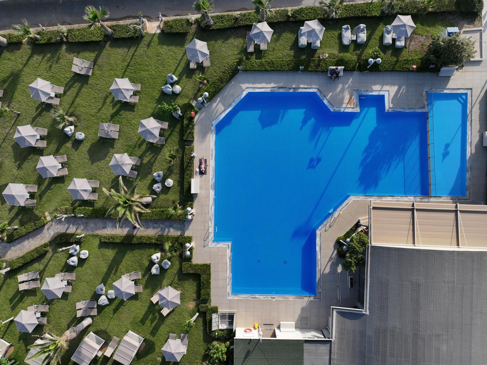 Marinos Beach Hotel Платанес Экстерьер фото